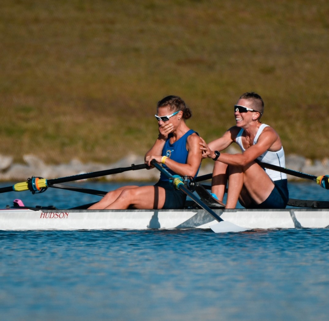 What a ride! Thrilled that Molly Reckford and I won 2021 Trials and will be off to race the Final Olympic Qualification Regatta in May in Lucerne. Thank you for everyone's support and the teammates who pushed me along the way!