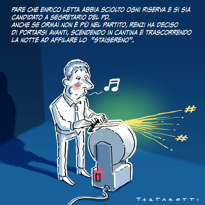 Portarsi avanti
#EnricoLetta #PD #Renzi #staisereno #EnricoStaiSereno