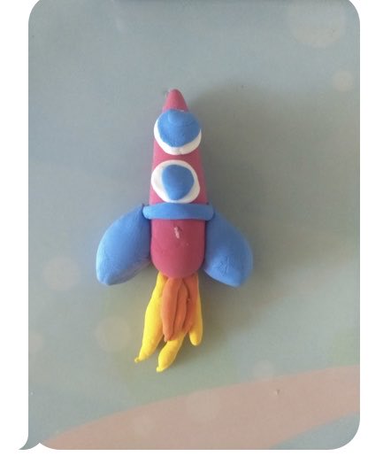 In honor of Women’s History Month Class 2A picked stem projects to make. Here are Sally Ride’s spaceships-they’re out of this world!