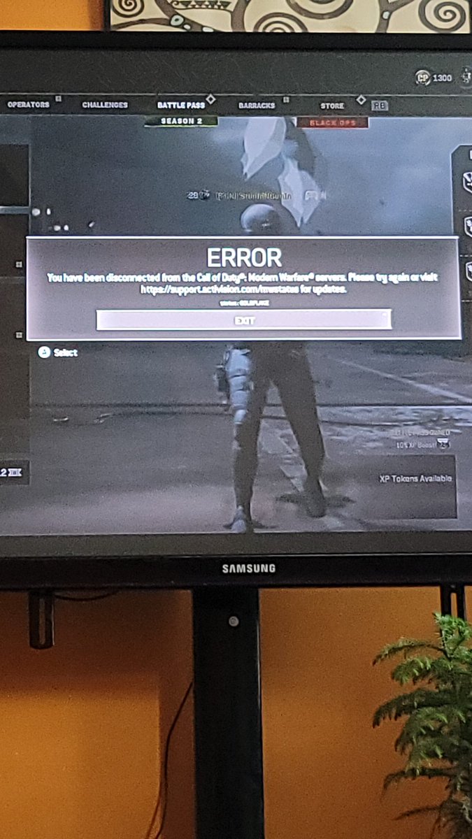Highish's tweet photo. @Treyarch #Goldenflake #error #discread https://t.co/Q20uhzrUTQ