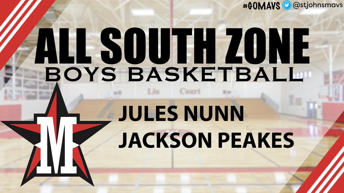 Congratulations to our All South Zone Boys Basketball players! #GoMavs