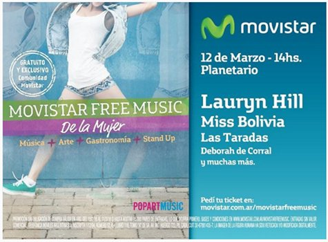 AcostaMzk's tweet photo. El 12 de marzo de 2016, 5 años atrás, Lauryn Hill (@MsLaurynHill) se presentaba en el #Planetario 🛸junto a #MissBolivia , #LasTaradas y #DeborahDeCorral en el #MovistarFreeMusic . https://t.co/3UqQFLMFjS