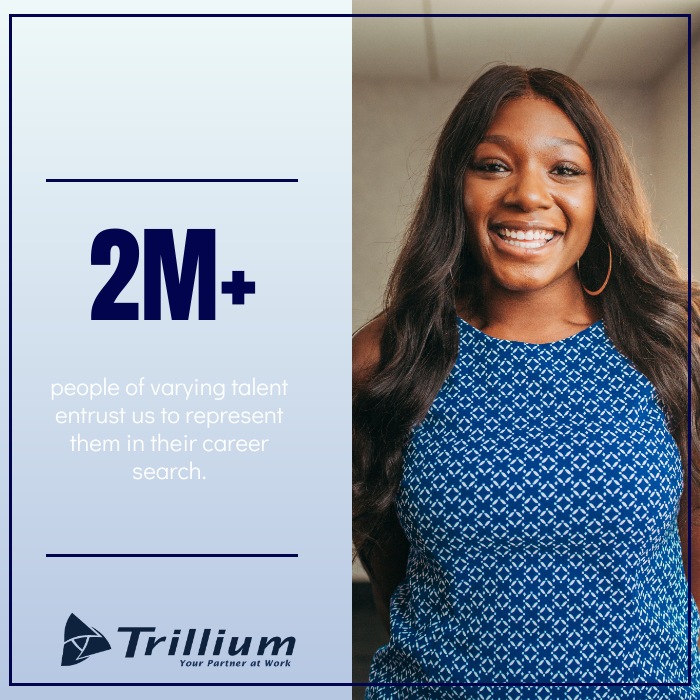 With more than 2 million of the nation's most talented people entrusting us to represent them in their search for the next challenge, who do we know that could help your business reach the next level? #staffing #recruiting #hiring #businesssolutions #hiring2021 #talent