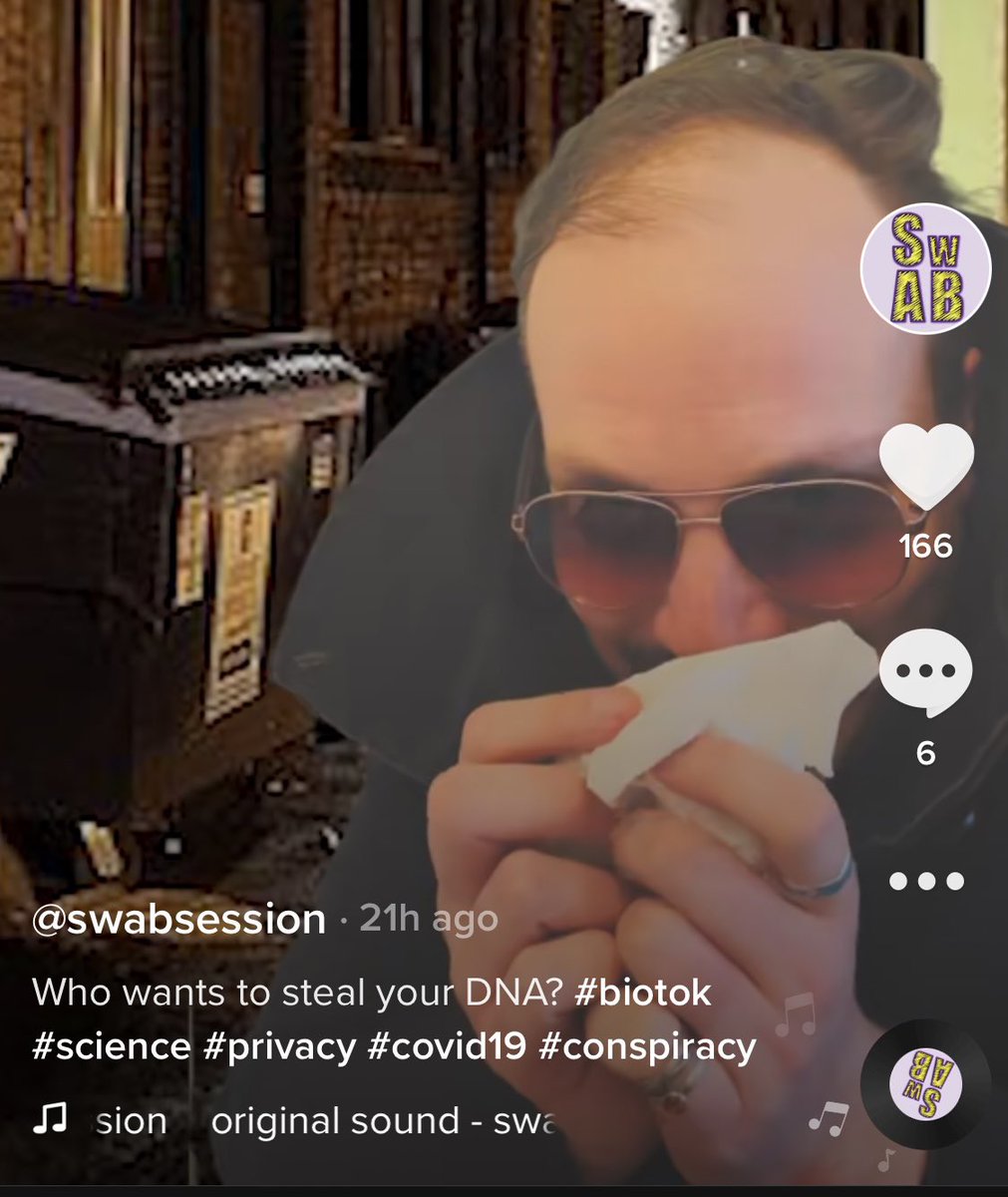 swabsession's tweet photo. tfw you don’t go stealing DNA out of the garbage https://t.co/EtIrQTstMD