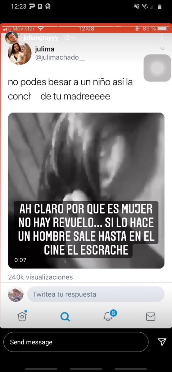 yo le tenía fe a julianero pero después dice esto y se me cae el udolo