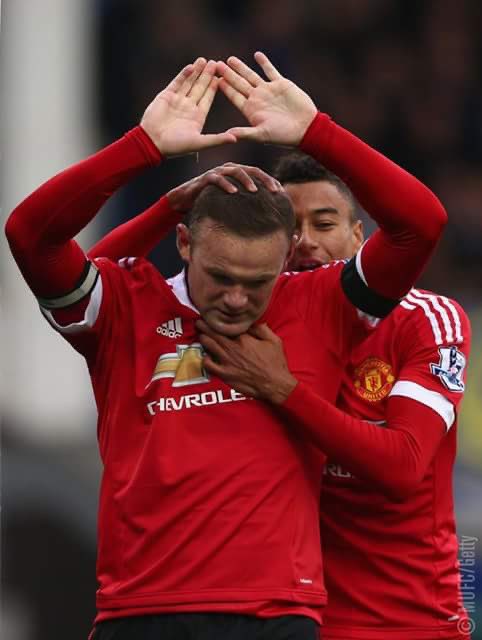  @WayneRooney Rooney always did this Illuminati symbolism after scoring , another sellout