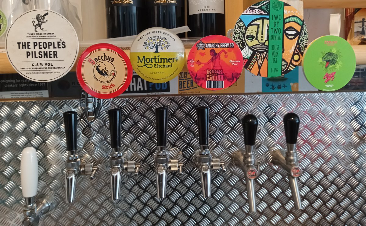 This weekends draught takeaway beers for growler and can fills 2-6pm today and Saturday.