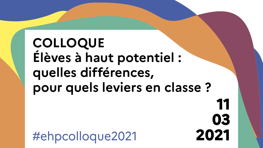 Academie_Paris's tweet photo. Avec plus de 2 000 inscrits, le Colloque national organisé avec @eduscol @education_gouv consacré aux élèves à haut potentiel : "Quelles différences, pour quels leviers en classe ?" diffusé par visioconférence hier est un véritable succès ! cc @EdouardGeffray
#ehpcolloque2021 https://t.co/5GVpuBqb83