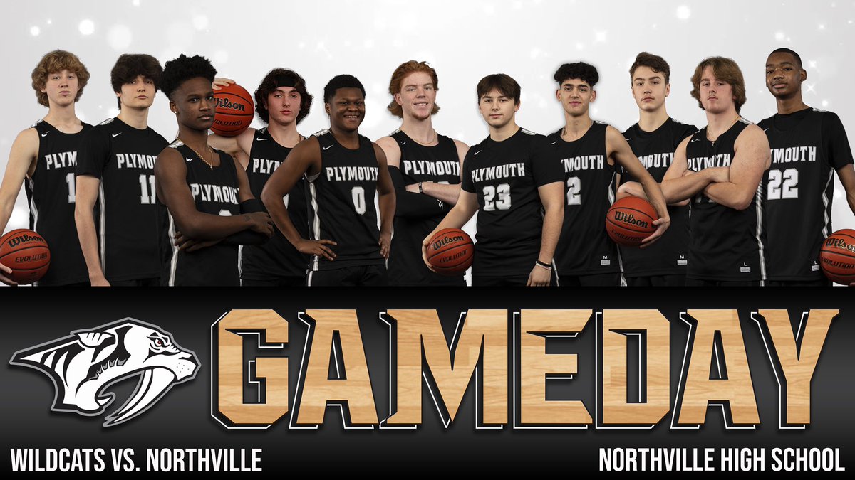 IT'S GAMEDAY!

🆚: Northville 
🏟: <a href="/nvilleathletics/">Northville Athletics</a> 
🕖: 7:00 p.m.

#GoCats 🐾🏀