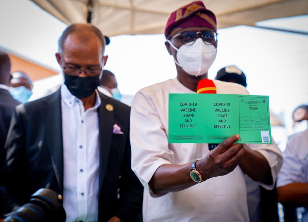Babajide Sanwo-Olu on Twitter: "Today, I received the Oxford-AstraZeneca  #COVID19 vaccine at the Infectious Diseases Hospital(IDH), Yaba. The  vaccine has been declared safe by the WHO and I want to encourage everyone