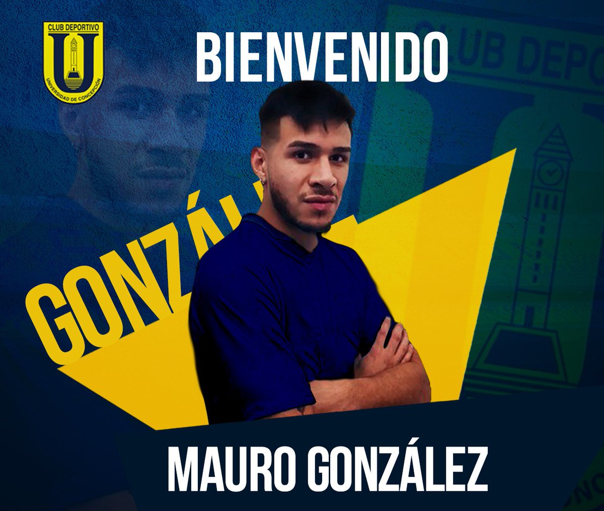 #MercadoDePases 🇨🇱 El volante Mauro González es nuevo jugador de #UniversidadDeConcepción. Llega libre desde #Patronato 🇦🇷. El Campanil buscará volver rápidamente a Primera