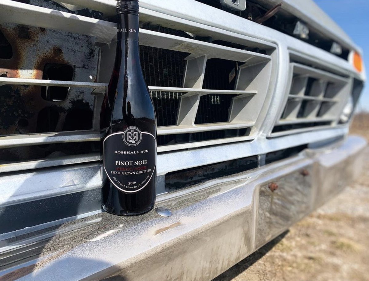 Have you tried @Rosehall_run newly release 20th Anniversary 2019  Small Lots 'Cherrywood' Pinot Noir.  This wine is in celebration of  20 years of making terroir driven 🍷  on the north shore of Lake Ontario.

#terroir #DiscoverSomehereness  #Wine #PinotNoir #PEC