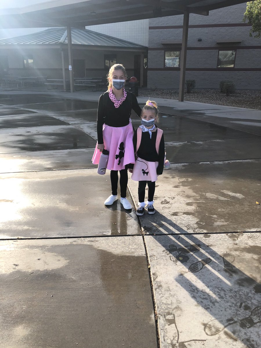 It is decades day for spirit week at NC!! <a href="/DrFinchDVUSD/">Curt Finch, PhD</a> <a href="/AdminLeadServe/">Administrative Leadership & Services</a> <a href="/ptseunis/">Paula Tseunis, Ed.d</a> <a href="/DVUSD/">Deer Valley Unified School District</a>