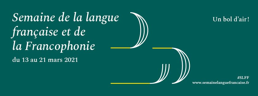 MarcTrouyet's tweet photo. A vos plumes ! Le 13 mars commence la #SemaineDeLaFrancophonie jusqu'au 21 mars avec un concours de poésie, une dictée des #francophones et plus encore https://t.co/QZEaM4bulu
#SLFF21 @Egypt_Juba https://t.co/5KfAhJdS8q