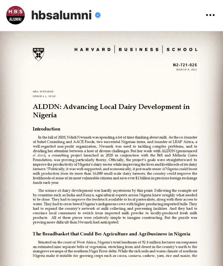 HBS Alumni tweet media