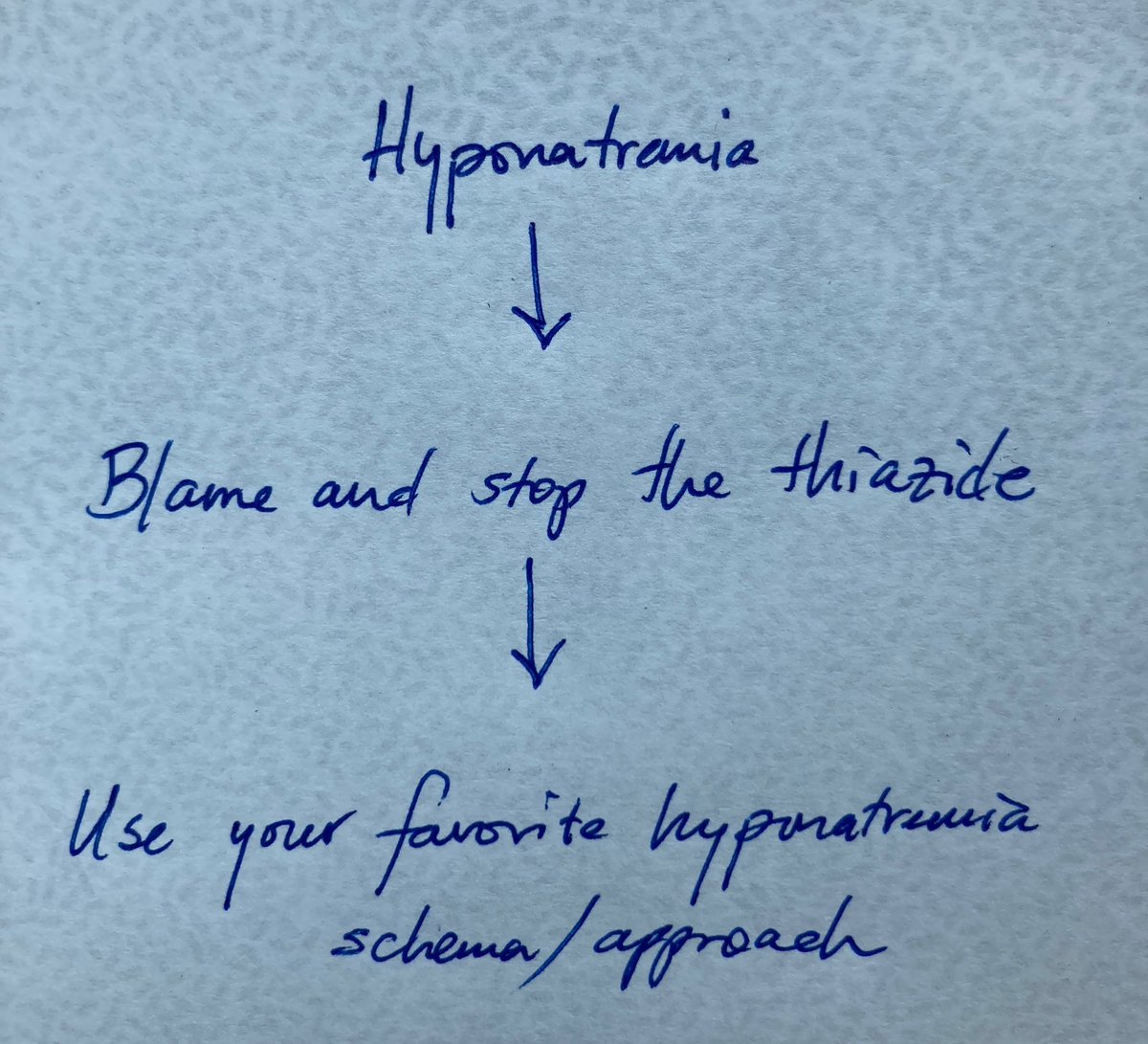 The hyponatremia algorithm to rule them all