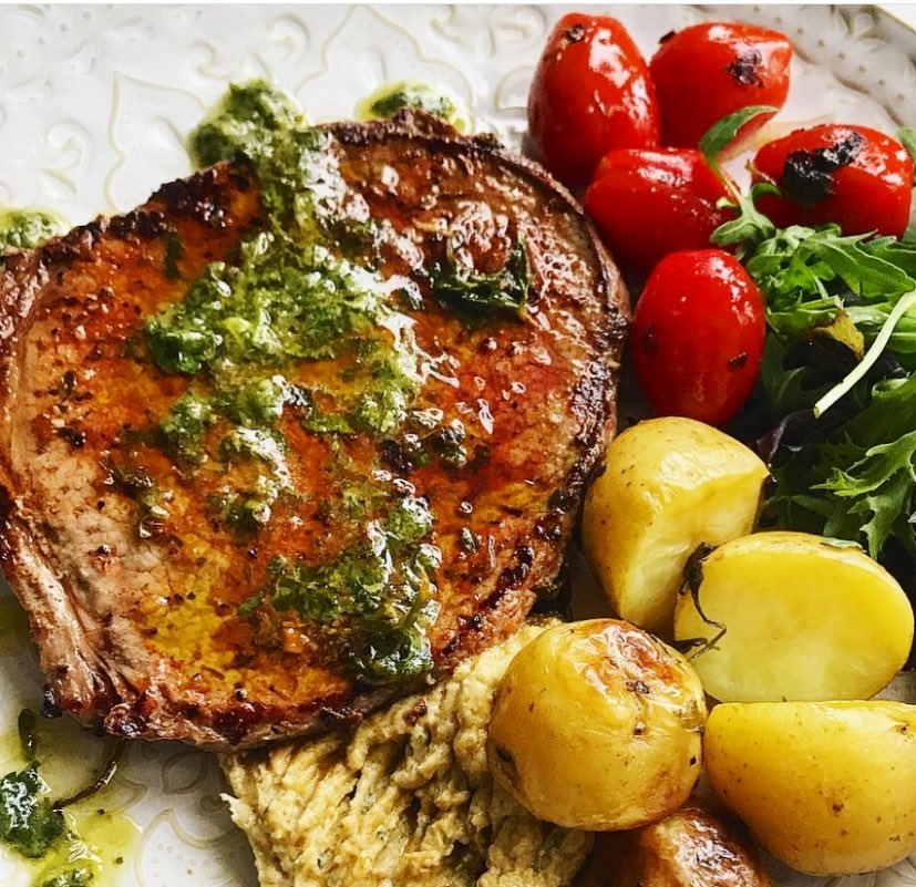 ByChefJen's tweet image. I have shared my Chimichurri #recipe - go to bychefjen.co.uk &amp;amp; click the ‘Recipes’ tab to find it. 
The perfect addition to your dinner to get that #FridayFeeling - it works well with steak, grilled chicken, halloumi or roasted vegetables! 👩‍🍳 #chef #London