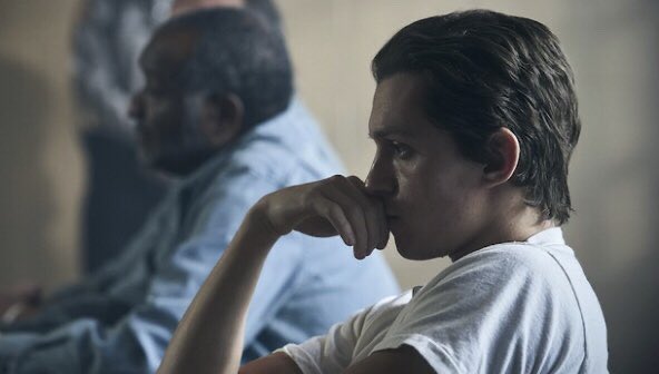 foundfam1lys1mp's tweet photo. “It is at once a love story, war film, drug-addiction saga, crime drama and prison tale — just about every staple but westerns — but ultimately it all rests on the shoulders of Tom Holland, whose journey throughout is epic in and of itself.” -Pete Hammond on #Cherry https://t.co/iUrhW9PgGe
