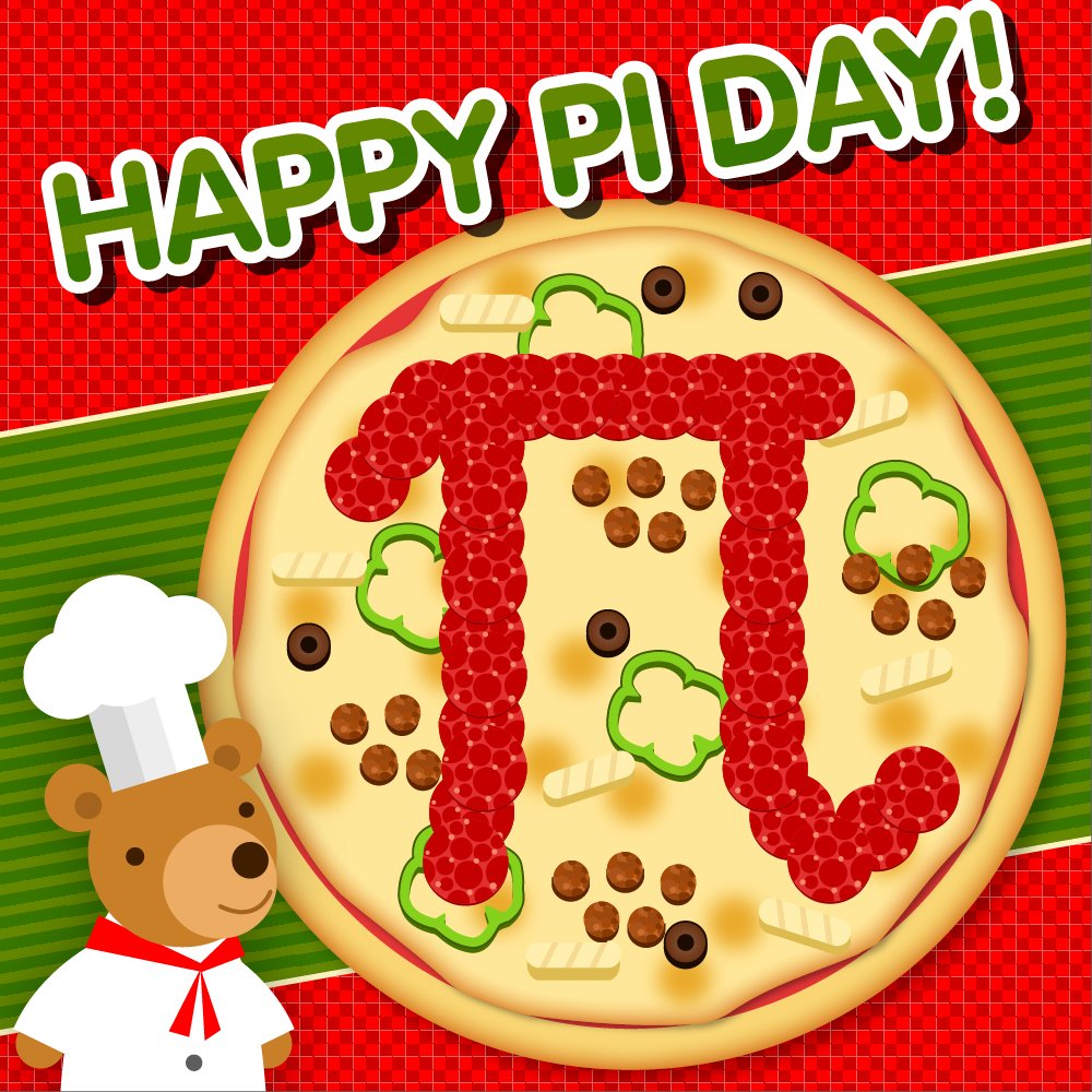 on Twitter "March 14 is NationalPiDay, and we're