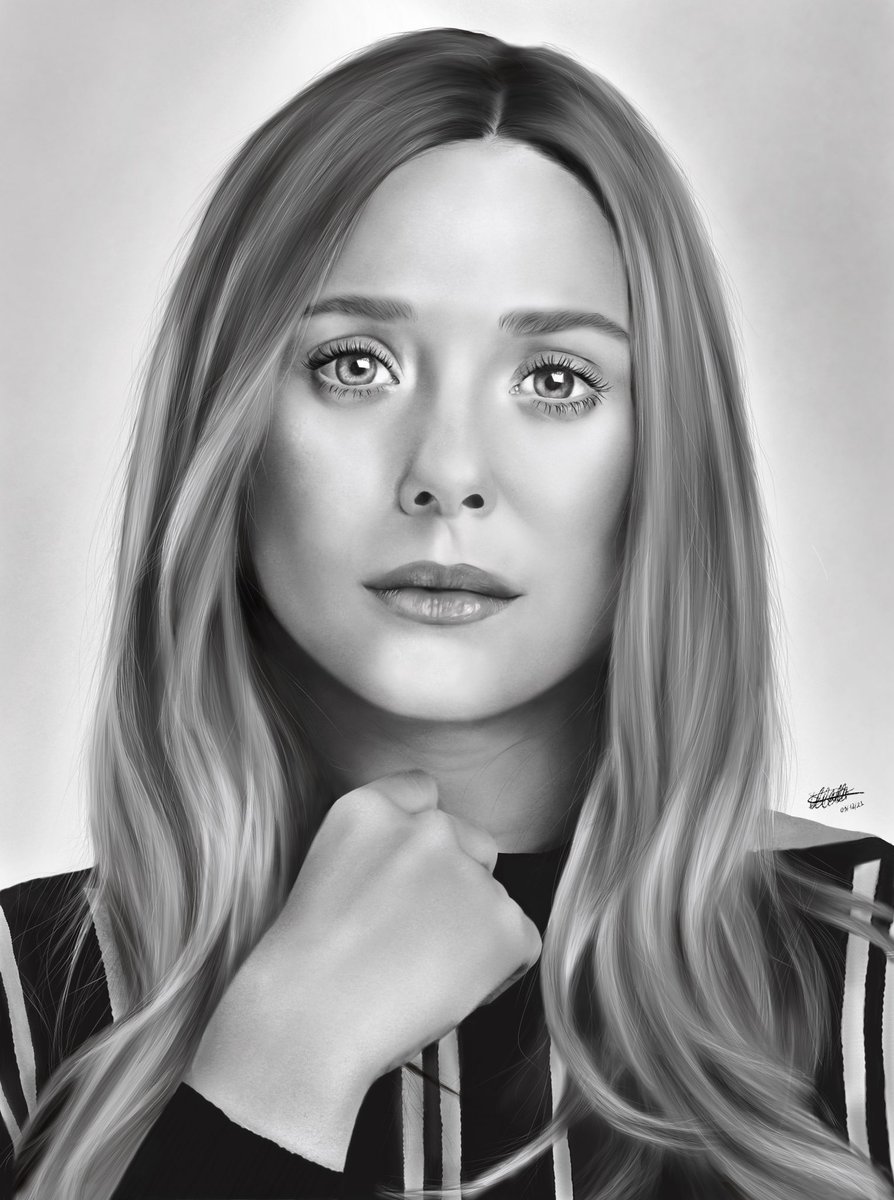 DaDikita's tweet photo. Portrait d’Elisabeth Olsen en 19 heures et 43 minutes.

Follow moi sur insta @therylarts pour plus de dessin !! 

#elisabetholsen #WandaVision #WandaVisionFinale #WandaMaximoff https://t.co/Zj83ZgNr9N
