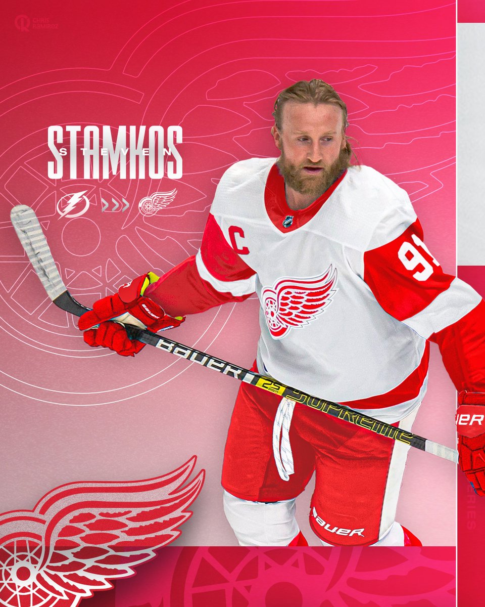 CRamirezCalif's tweet photo. *texts Steve Yzerman* 

"u up?"

Steven Stamkos: @TBLightning ➡️ @DetroitRedWings 

#AbsurdNHLSwaps #Bolts #LGRW https://t.co/kONXGaNzyM