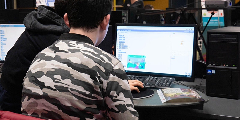 CoderDojoBe's tweet photo. Ce weekend, c'est du coté du  CoderDojo Gilly que ca se passe! 
Par contre, encore une fois, il n'y a plus de place! 

On souhaite aux jeunes ninjas une super session avec Isabelle et sa chouette équipe de coaches ! 🤩☯️
#coding4kids #AboveAllBeCool https://t.co/qWNwNa0aGI