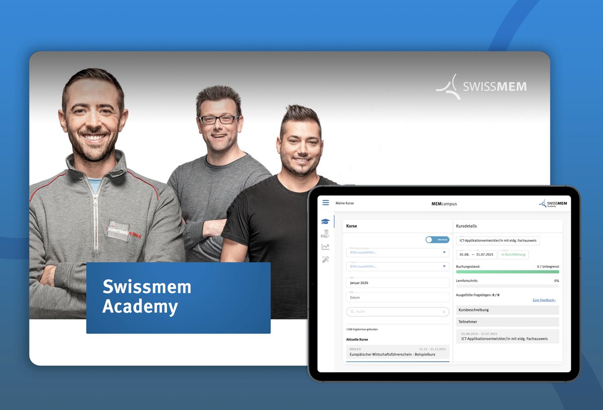 lernetz's tweet photo. LerNetz und @gridonic sind mit dem Projekt «MEMcampus Lernumgebung» der @swissmem Academy auf der Shortlist des «Best of Swiss Web Awards 2021». 
Drückt uns die Daumen für die Award Night vom 6. September 2021! 
Ein grosses Dankeschön allen Beteiligten!
https://t.co/yW5Xjd3XhK https://t.co/McRidOwVQc