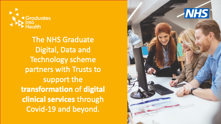 HealthInnovYH's tweet photo. Covid has created a huge backlog of referrals/patients awaiting treatment. #Digital & #techsolutions are critical to the response, but #transformation & #implementation require capacity/resourcing. Learn how #GradsIntoHealth's pool of top grads can help ➡️ https://t.co/EZoIub8Wwr https://t.co/NMecUkyecV