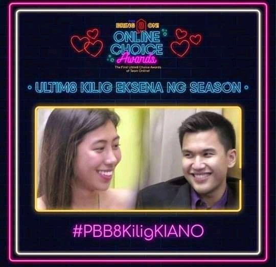 YhumieSha's tweet photo. Uhm! Hello @PBBabscbn balita ko po may pa ONLINE CHOICE AWARDS ulit kayo😊 yung sa KiaNo po ba kelan nila marerecieve yung award nila?😉☺️😋
💛💛💛
#PBB8KiligKIANO 
#KiaraTakahashi
#GinoRoque
#KiaNo https://t.co/BuWLQoyLJK