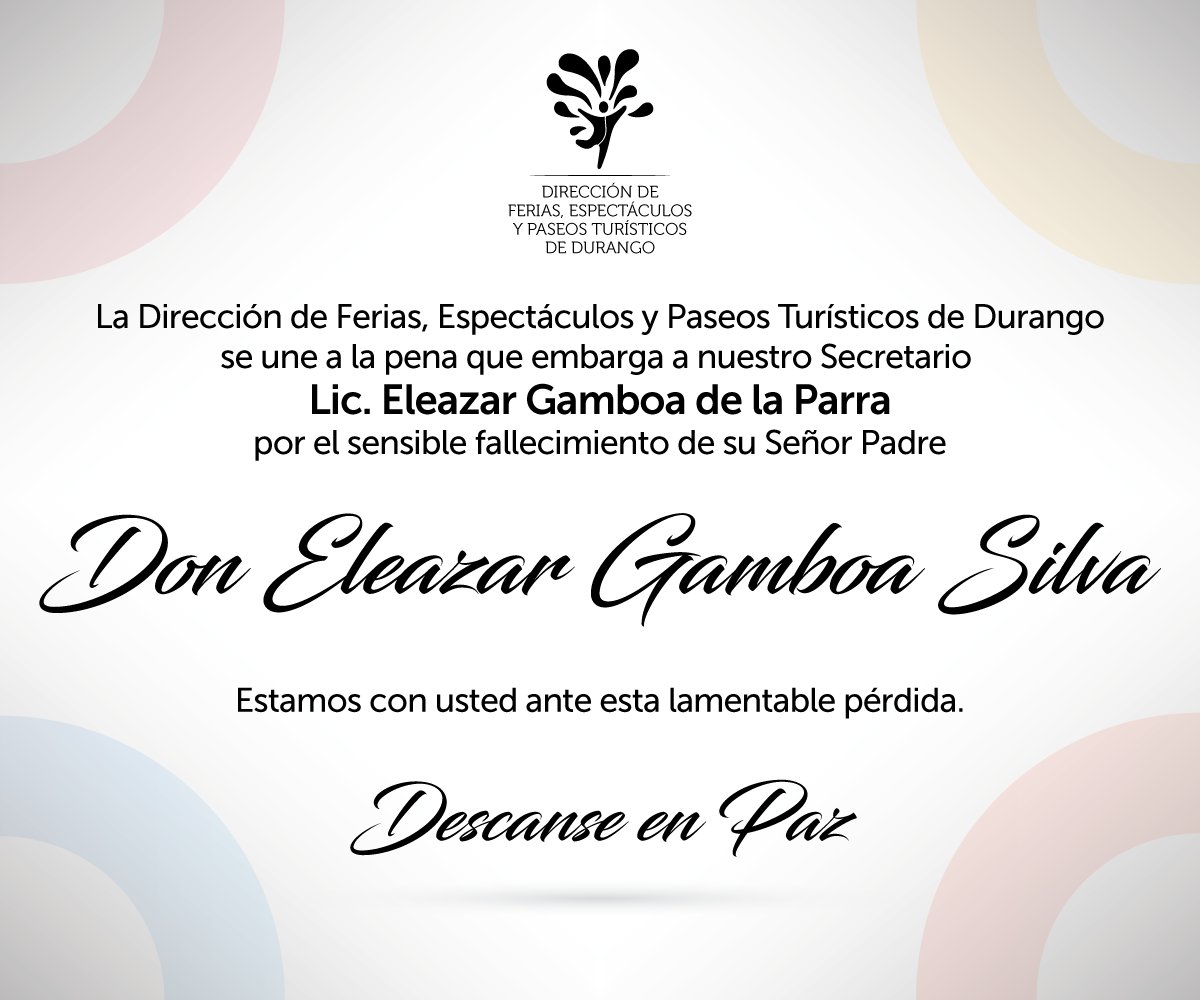 A mi gran amigo <a href="/EleazarGamboa/">Eleazar G.</a>, le mando un fuerte abrazo. Lamento su perdida y deseo pronta resignación para él y su entrañable familia.
Estamos contigo.