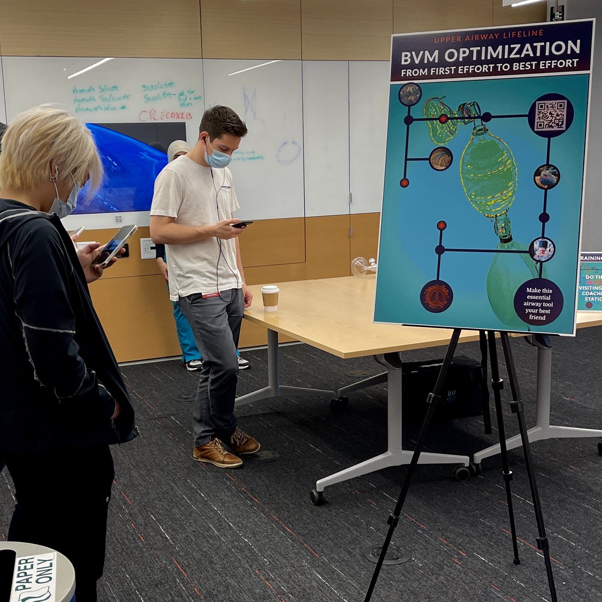 WCMVirtualCare's tweet photo. Using our experience in virtual care to design more resilient #MedEd that merges digital and physical space in new ways to meet the challenges of today’s learning environment. Faculty from @WCMVirtualCare coaching in our interactive learning spaces for medical students. https://t.co/wzlt0ZImkt