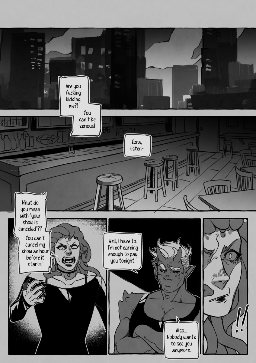 finally finished my little comic about ezra & jesse ✨ this is their first meeting, so it's part of the past, around 5-6 years ago
part (1/2), cn drug use i guess :') 