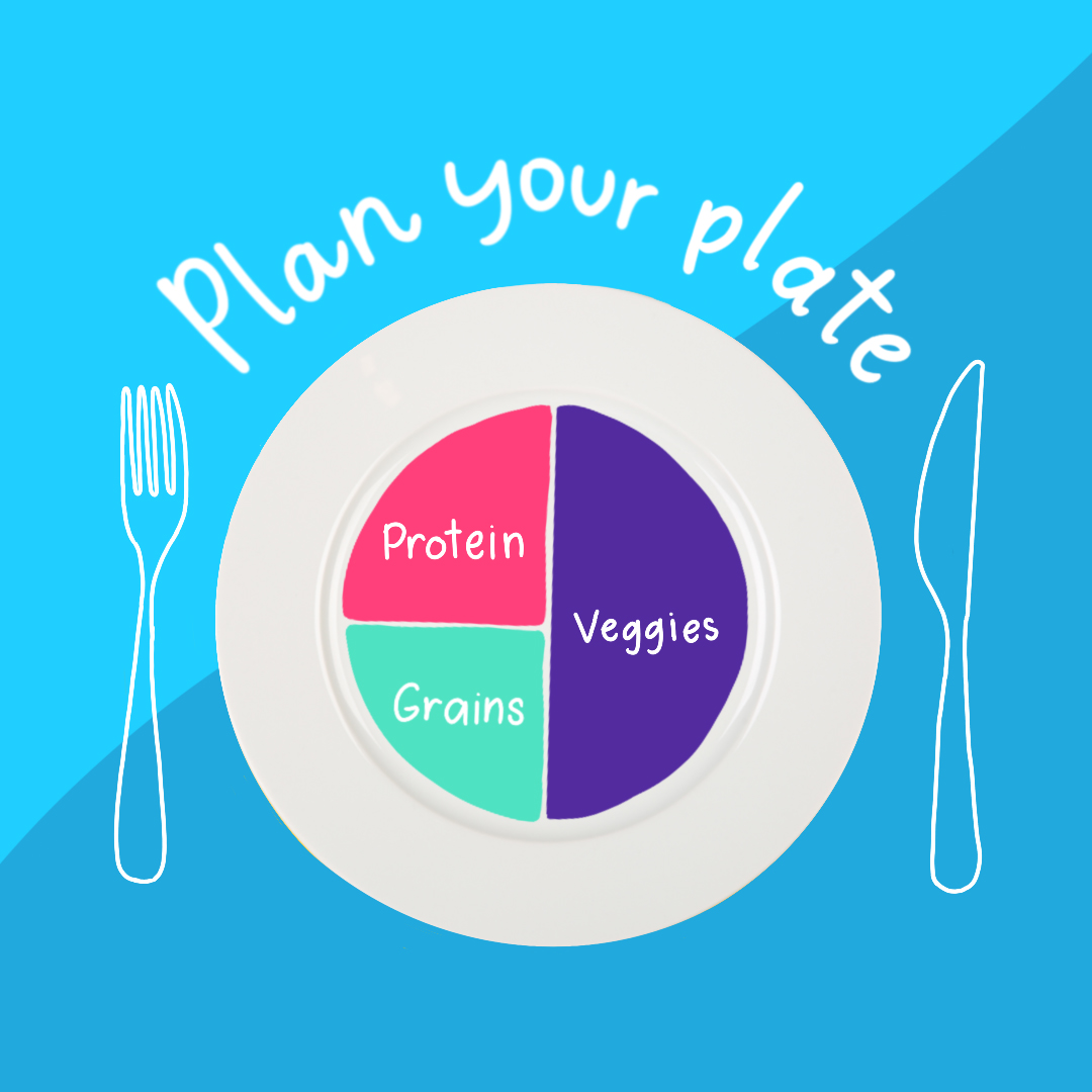 March is #NationalNutritionMonth, the perfect time to check in with your eating habits. Here is a nutrition tip from our parent company <a href="/SingleCare/">SingleCare</a>: "When planning your plate, you should aim to fill half with fruits or veggies, a quarter with protein, and a quarter with grains."