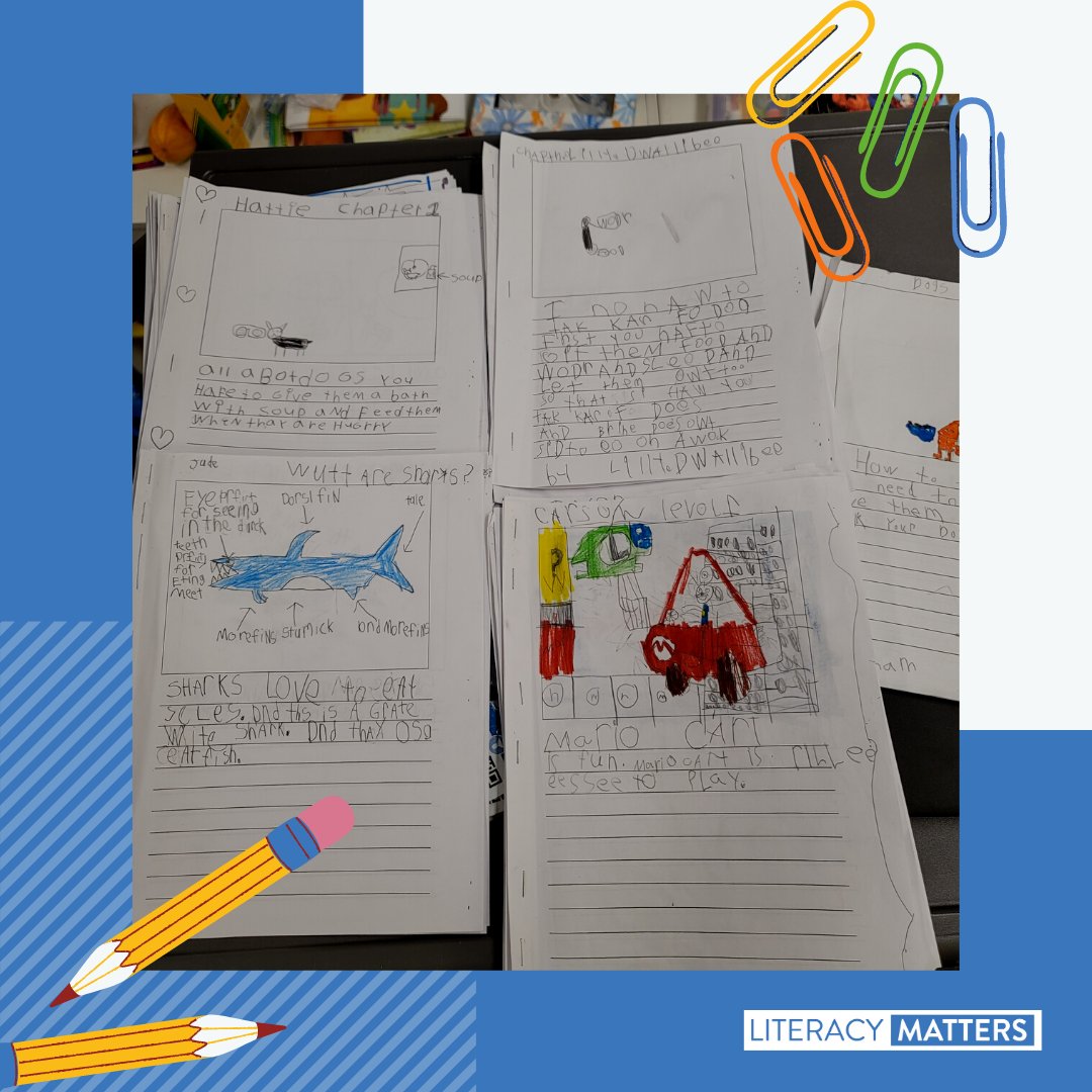 Literacy_4All's tweet photo. Mighty Doodle™ students at Matoska International IB World School are making tremendous progress in their reading and writing skills. 

“My students would not have reached this level of writing in this short of time without Mighty Doodle™!” - Pam Winkler, 1st Grade Teacher https://t.co/QanCoqRD3h