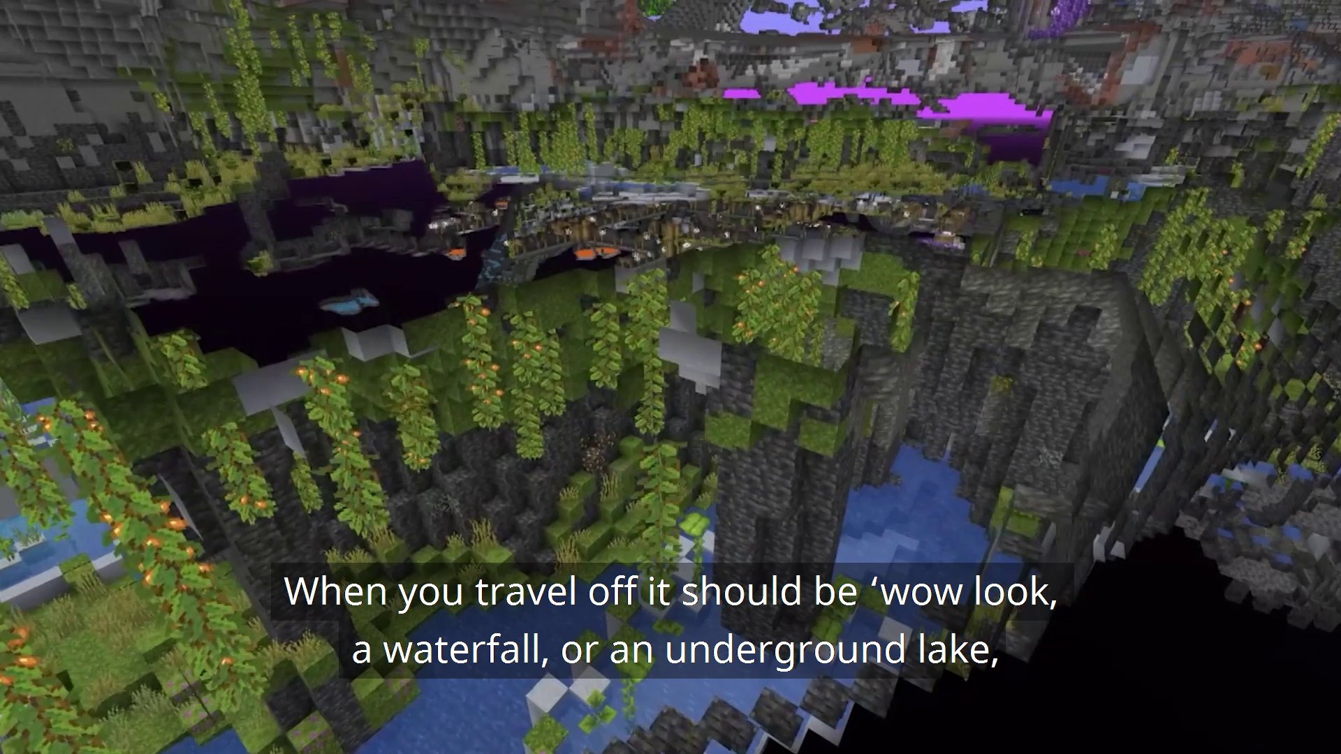 Minecraft on Twitter "Every snowcovered peak; every underground lake