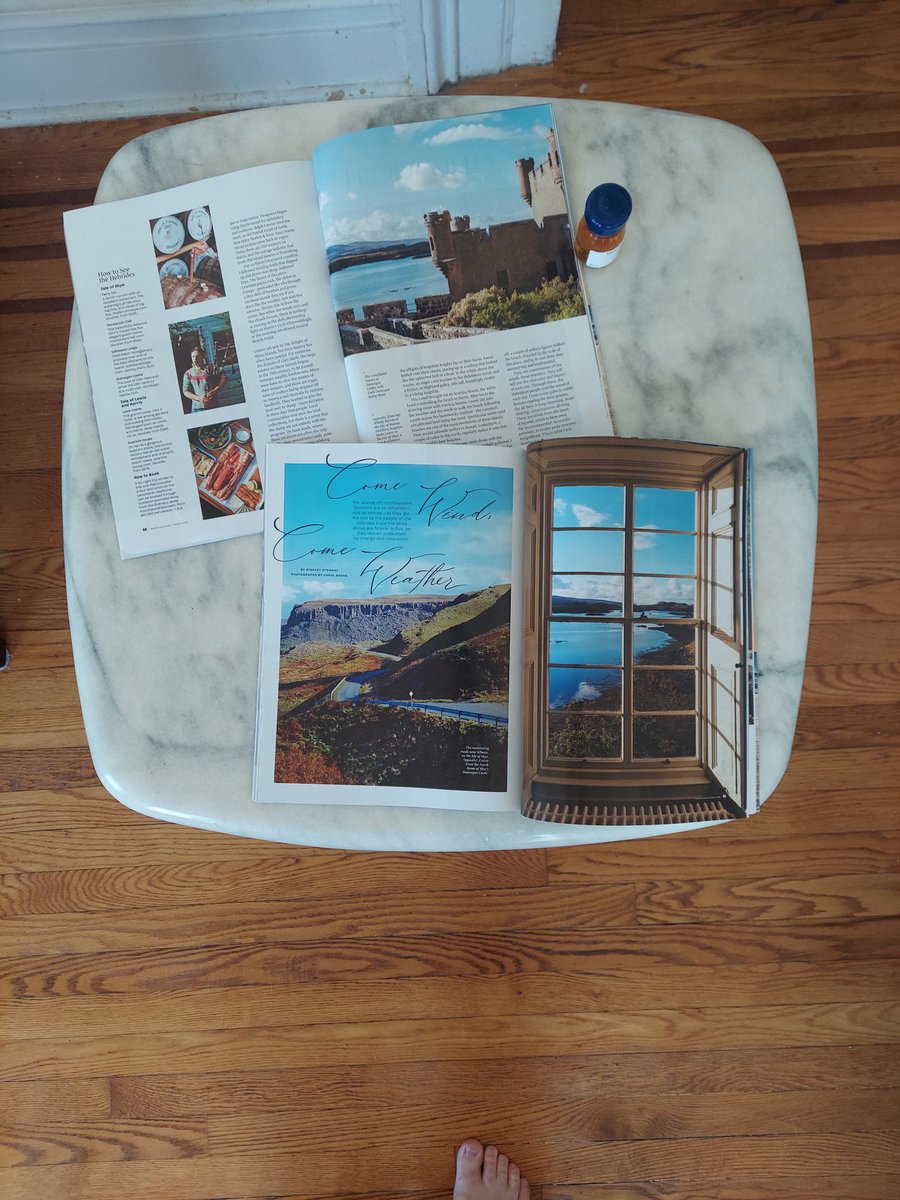 This gregariously gorgeous <a href="/TravelLeisure/">Travel + Leisure</a> piece featuring @awayfromtheord and a host of other amazing Scottish travel partners is cause for Friday celebrations. <a href="/VisitScotland/">VisitScotland</a>