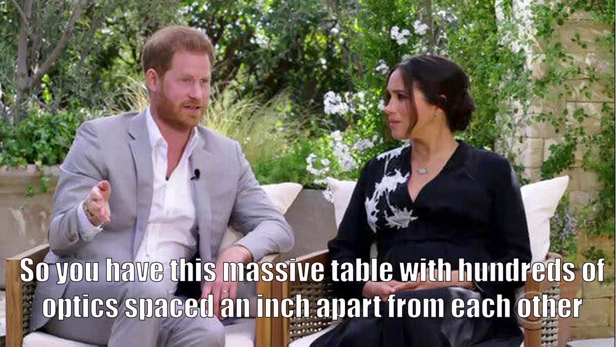 klaussmouss's tweet image. when someone asks you what it's like to work with lasers