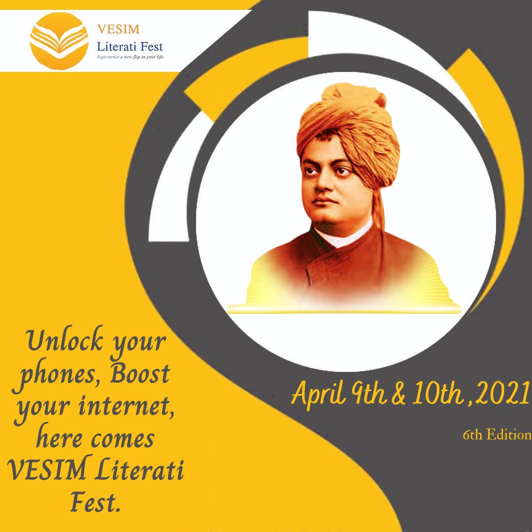 Brace yourselves for the 6th edition of VESIM LITERATI FEST! We are back with a bang to serve you with enthusiasm&amp;excitement with a virtual twist!
Block the dates -  9th &amp; 10th, April!
#VesimLitfest #VLF #Vesim #Literature #Festival #literaryfest #culture #art #books #litfest