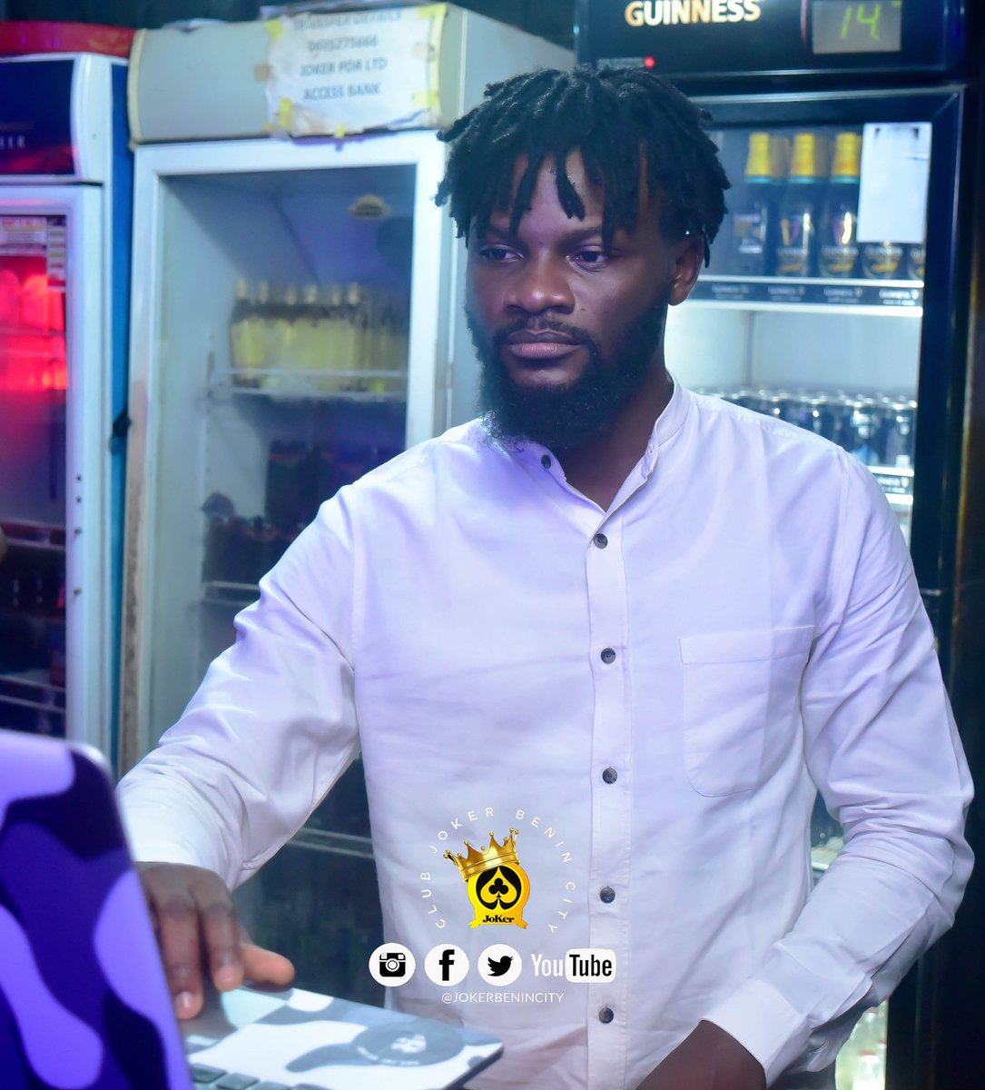 JokerBeninCity's tweet photo. #aboutlastnight at Club Joker 🃏 #musicnme / #comedyspecial 🤣 At the Outdoor Bar #billionairesclub 🇳🇬 

For updates•• Visit No 1 Godwin Abbey Way Limit Road Off Warri Sapele Road Benin City 
#benincity #edostate #clubjoker #luxurylifestyle #turnup #tbt #naija #nigeria #9ja https://t.co/WkRDbWLkEP