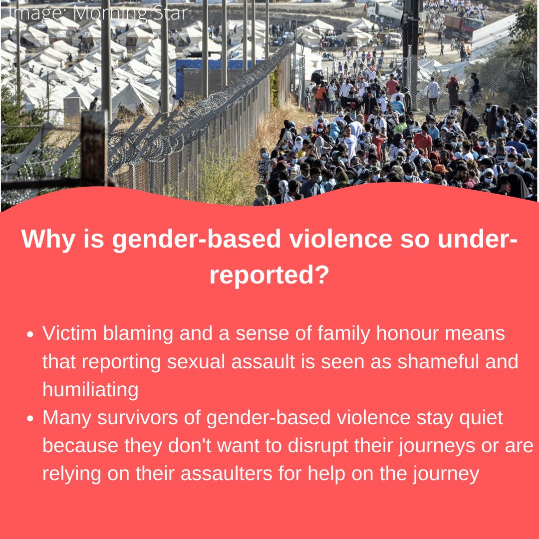 CW: Sexual violence

The tragic news about Sarah Everard, and the upswing in conversations about gender-based violence in the UK, made us want to highlight the gender-based violence women in refugee camps in the Aegean face. 

We need gender-sensitive migration policies now!