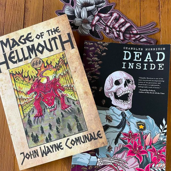 That bookmark from @astrangerdream_ needs to be the official bookmark of DEAD INSIDE by @mechachandler astrangerdream.com