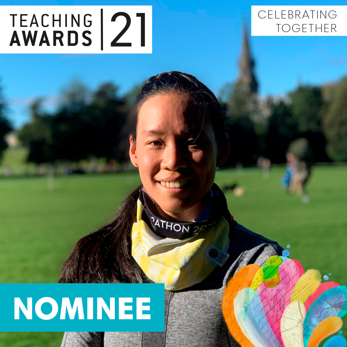 Congratulations to Annie Yang from Moray House on being nominated for a Teaching Award! 🎉 

Nominate an outstanding member of staff from your school at eusa.ed.ac.uk/teachingawards.