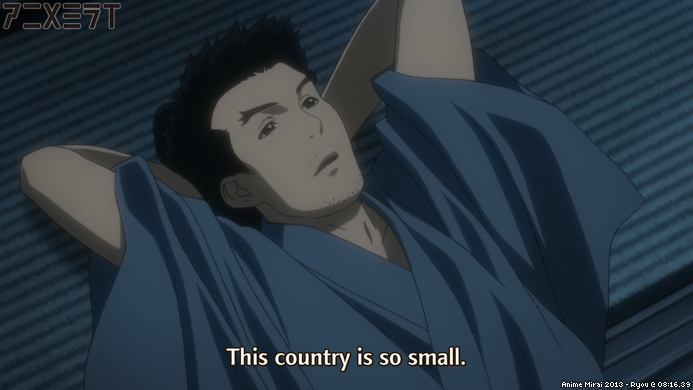 MMecharin's tweet photo. Anime Mirai 2013 - Ryou @ 08:16.39
"This country is so small."
#AnimeMirai https://t.co/p2aGCfVv2b