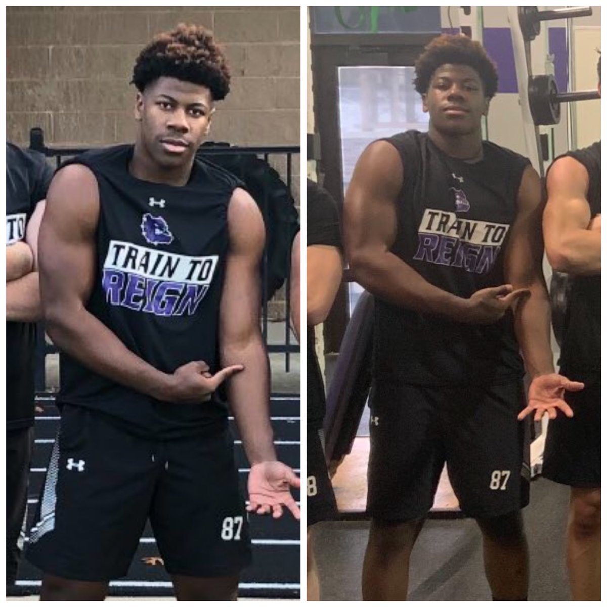 One month difference <a href="/FayBulldogsFB/">Fayetteville FBall</a> @CdickC
