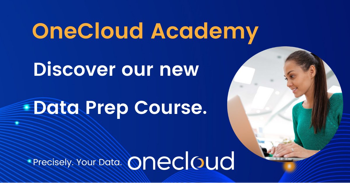 Want to learn more about OneCloud Data Prep? This is your chance. Sign-up for our FREE Data Prep course now: hubs.li/H0J86Rm0 #connectedenterprise #yourdata #onecloudacademy