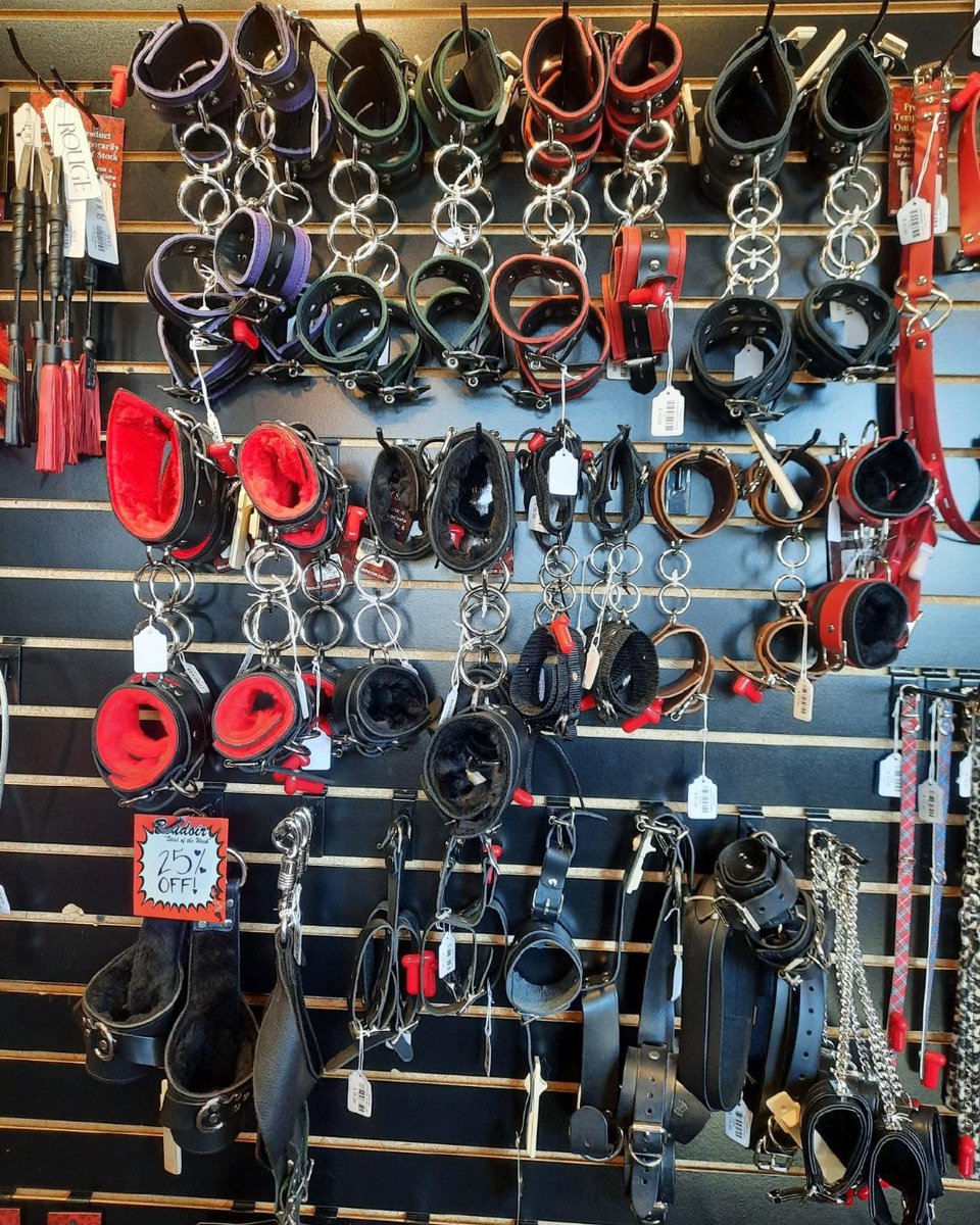 Exoticastore's tweet photo. Fetish Friday! 

#boudoirnoir #shopwithabrandyoutrust #sensationplay #bdsm #bondage #fetlife #whipsandchains #handcuffs #dominant #dominatrix #tiemeup #tiemetothebedpost #fetish #fetishfriday  #kink #kinky #exploreyourkink https://t.co/aOUHigPE4Y