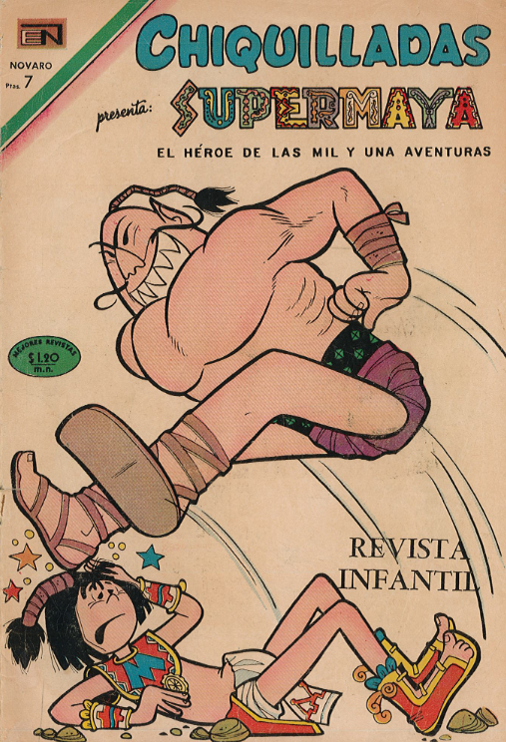 quaibranly's tweet photo. ... mais la culture mexicaine a très vite été mise en valeur. On découvre par exemple le personnage de #SuperMaya, qui se bat notamment contre... Quetzacóatl ! https://t.co/0QbpZRZ2jA