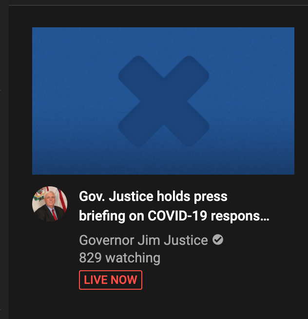 MrMeaseSMH's tweet photo. When your school filter blocks the governor's Youtube channel. https://t.co/wVEryGlhEA