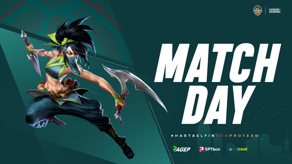 BCNProTeam's tweet image. #LeagueOfLegends 
#BCNProArmy

¡Tarde tormentosa en la grieta salvaje! 

🏆 | @SomosLaTormenta 
        @MalagaOpen 
🆚 | #TeamGamingAlpha
📅 | Ronda 2
⏰ | 18:00h CET
📺 | twitch.tv/bcnprotv

¡Vamos equipo! 

#HastaElFinBCNProTeam