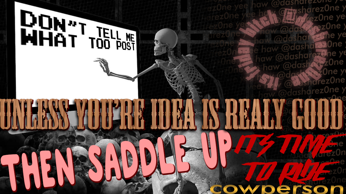 THE POSTER"S MOTTO - https://t.co/Qtp3PuUDXE ADMIN